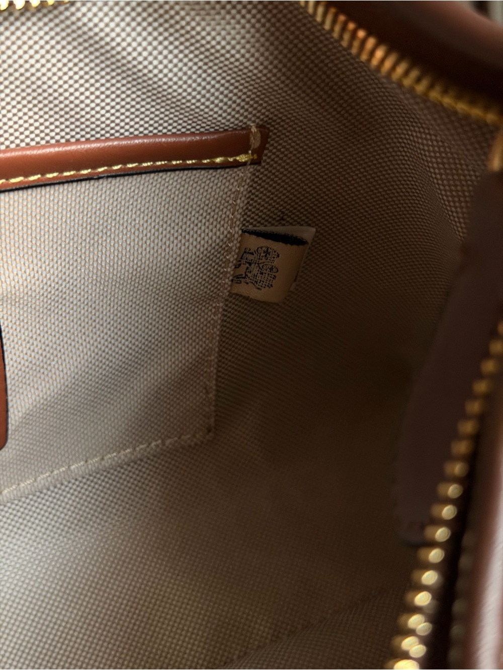 Coach Brown Suede Juliet Shoulder Bag - Picture 6 of 7